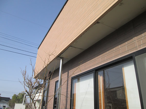 住宅外壁 雨漏り修繕(施工前)